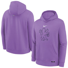 Sacramento Kings Youth 2025/26 City Edition Club Fleece Pullover Hoodie - Purple for sale