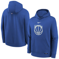 Orlando Magic Youth 2025/26 City Edition Club Fleece Pullover Hoodie - Royal online