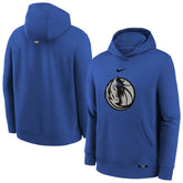 Dallas Mavericks Youth 2025/26 City Edition Club Fleece Pullover Hoodie sale - Royal online
