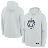 Memphis Grizzlies Youth 2025/26 City Edition Club Fleece Pullover Hoodie - Silver on sale