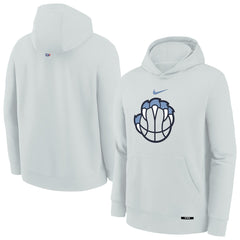 Memphis Grizzlies Youth 2025/26 City Edition Club Fleece Pullover Hoodie - Silver on sale