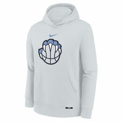 Memphis Grizzlies Youth 2025/26 City Edition Club Fleece Pullover Hoodie - Silver on sale