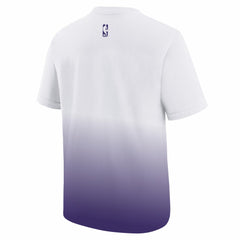 Los Angeles Lakers Youth 2025/26 City Edition Max90 T-Shirt - White/Purple for sale