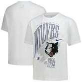 Minnesota Timberwolves Youth Hardwood Classics Champs Max90 T-Shirt - White outlet