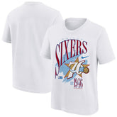 Philadelphia 76ers Youth Hardwood Classics Champs Max90 T-Shirt - White sale