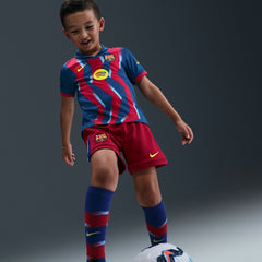 Barcelona Preschool 2025/26 Fourth Stadium Kit Set - Blue/Red for sale