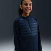 Chelsea Youth 2025/26 Academy Winter Warrior Drill Training Top on sale - Navy