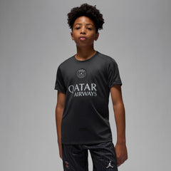Paris Saint-Germain Jordan Brand Youth 2025/26 Strike Fourth Training Top on sale - Black