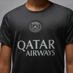 Paris Saint-Germain Jordan Brand Youth 2025/26 Strike Fourth Training Top on sale - Black