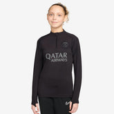 Paris Saint-Germain Jordan Brand Youth 2025/26 Fourth Strike Training Drill Top on sale - Black