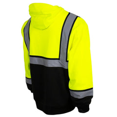 Arizona Cardinals High-Visibility Safety Hooded Sweatshirt - Yellow cheap