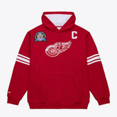 Steve Yzerman Detroit Red Wings Mitchell & Ness 1997 Name & Number Premium Pullover Hoodie - Scarlet Hoodies