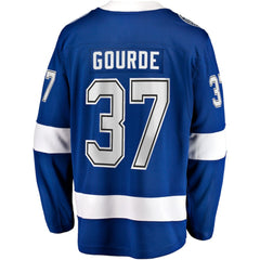 Yanni Gourde Tampa Bay Lightning Fanatics Home Breakaway Jersey - Blue Jerseys