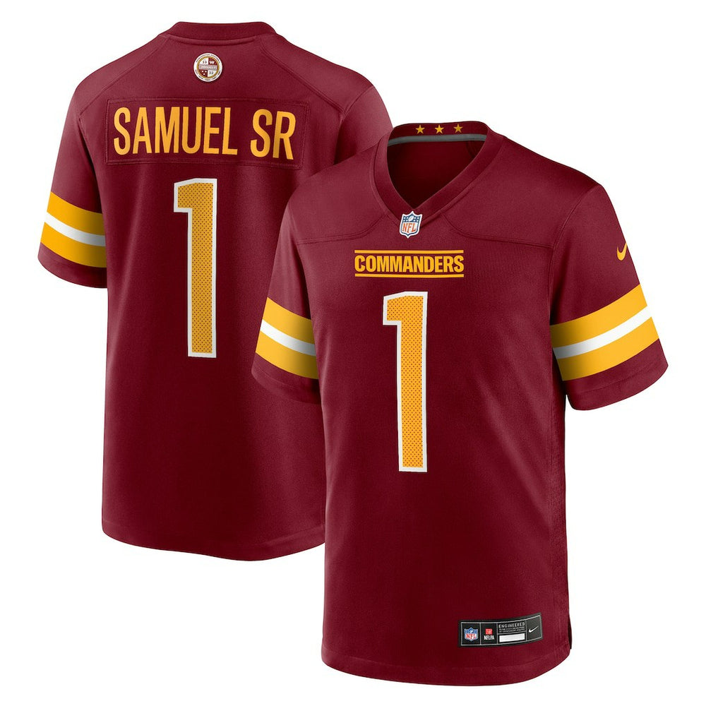 Deebo Samuel Sr Washington Commanders Game Player Jersey - Burgundy online