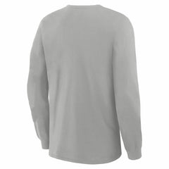 Dallas Cowboys Big & Tall Clock Management Legacy Long Sleeve T-Shirt - Heather Gray for sale