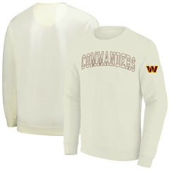 Washington Commanders Profile Big & Tall Fleece Sweatshirt - Cream outlet