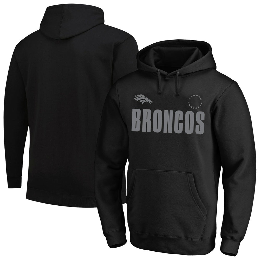 Denver Broncos Big & Tall Chip Shot Hoodie - Black discount