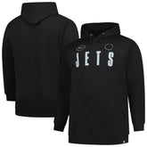 New York Jets Big & Tall Chip Shot Hoodie - Black outlet