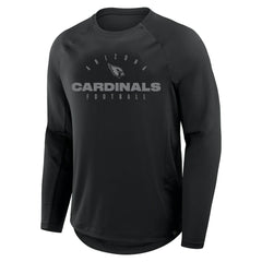 Arizona Cardinals Big & Tall Coverage Scheme Long Sleeve T-Shirt - Black on sale