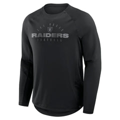 Las Vegas Raiders Big & Tall Coverage Scheme Long Sleeve T-Shirt - Black on sale