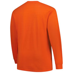 Cleveland Browns Big & Tall Clock Management Legacy Long Sleeve T-Shirt - Orange on sale