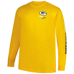 Green Bay Packers Big & Tall Clock Management Legacy Long Sleeve T-Shirt - Gold outlet