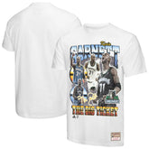 Kevin Garnett Minnesota Timberwolves Hardwood Classics Commemorative Player Collage T-Shirt - White on sale