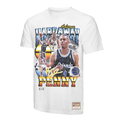 Penny Hardaway Orlando Magic Hardwood Classics Commemorative Player Collage T-Shirt - White discount