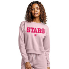 Dallas Stars Concepts Sport Women's Tonal Pullover Sweatshirt - Pink Sweatshirts