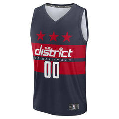 Washington Wizards Youth Fast Break Custom Replica Jersey - Navy - Statement Edition online