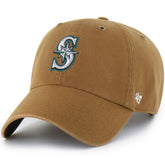 Seattle Mariners Carhartt x Clean Up Adjustable Hat Brown