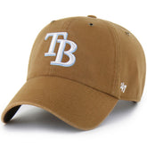 Tampa Bay Rays Carhartt x Clean Up Adjustable Hat Brown