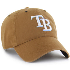 Tampa Bay Rays Carhartt x Clean Up Adjustable Hat Brown