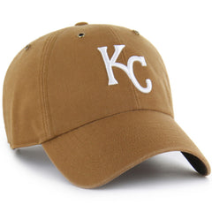 Kansas City Royals Carhartt x Clean Up Adjustable Hat Brown