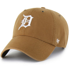 Detroit Tigers Carhartt x Clean Up Adjustable Hat Brown