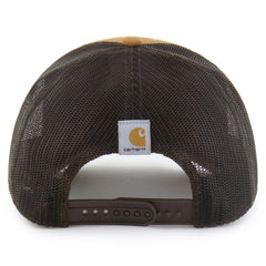 Milwaukee Brewers Carhartt x Trucker Adjustable Hat Brown
