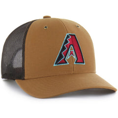 Arizona Diamondbacks Carhartt x Trucker Adjustable Hat Brown
