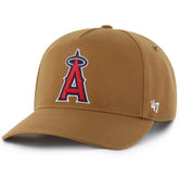 Los Angeles Angels Carhartt x Hitch Adjustable Hat Brown