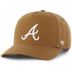 Atlanta Braves Carhartt x Hitch Adjustable Hat Brown
