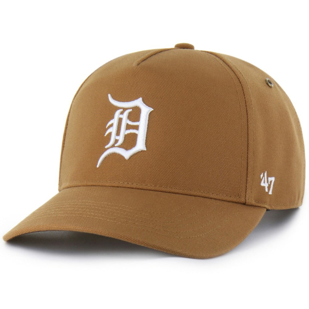 Detroit Tigers Carhartt x Hitch Adjustable Hat Brown