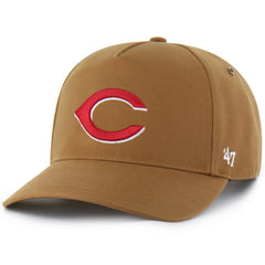 Cincinnati Reds Carhartt x Hitch Adjustable Hat Brown