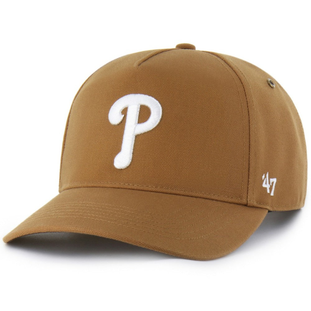 Philadelphia Phillies Carhartt x Hitch Adjustable Hat Brown