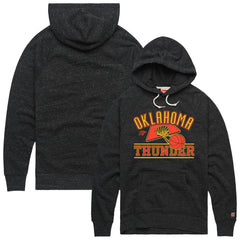 Oklahoma City Thunder Homage Unisex Hometown Edition Tri-Blend Raglan Pullover Hoodie - Heather Black discount