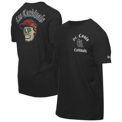 St. Louis Cardinals Sugar Skulls T-Shirt Black