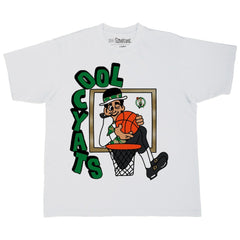 Boston Celtics Stadium Essentials NBA x Staycool Mascot Oversized T-Shirt - White shop