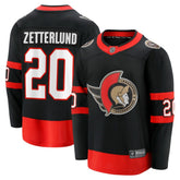 Fabian Zetterlund Ottawa Senators Fanatics Home Breakaway Jersey - Black Jerseys