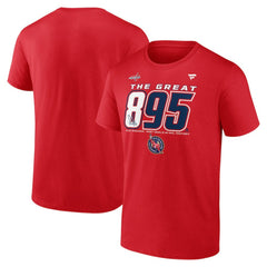 Alexander Ovechkin Washington Capitals Fanatics NHL All-Time Leading Goal Scorer The Great 895 T-Shirt - Red T-shirts