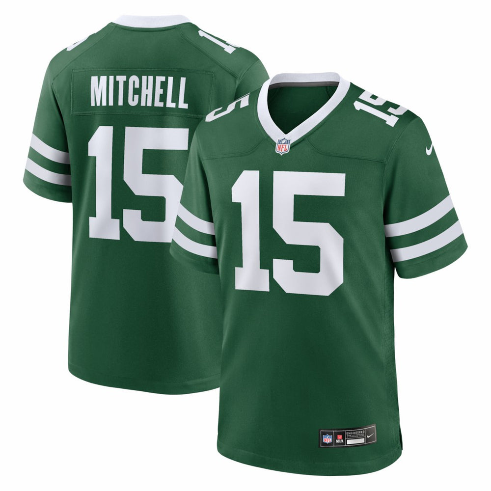 Adonai Mitchell New York Jets Team Game Jersey - Legacy Green outlet