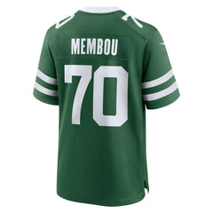 Armand Membou New York Jets 2025 NFL Draft First Round Pick Game Jersey - Legacy outlet