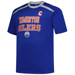 Connor McDavid Edmonton Oilers Profile Big & Tall Name & Number T-Shirt - Royal T-shirts